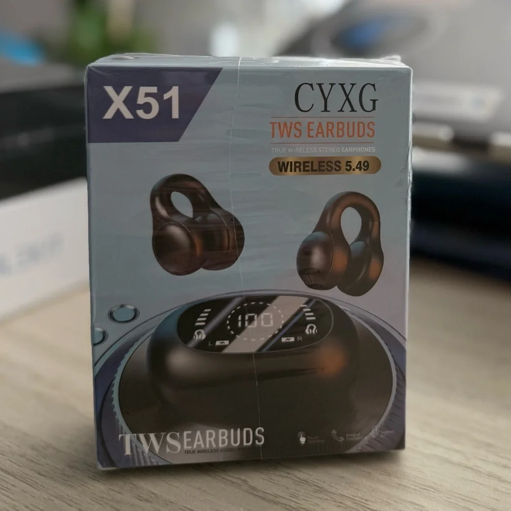 CYXG X51 Wireless Earbuds - Black
